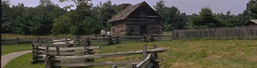 Fences at Groundhog Mountain in Virginia