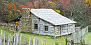 Elijah Gibbons cabin at Hensley Settlement Elijah Gibbons cabin at Hensley Settlement