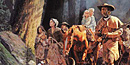 Pioneers cross Cumberland Gap Pioneers cross Cumberland Gap