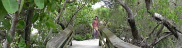 Trail with Native American