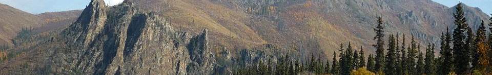 Devil's Thumb on the Yukon River