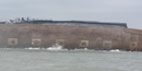 Fort Sumter as seen from the water. Fort Sumter as seen from the water.