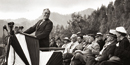 President Roosevelt at the park's Rockefeller Memorial. President Roosevelt at the park's Rockefeller Memorial.