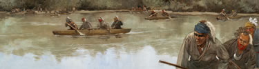 Cherokee Crossing the Tallapoosa River
