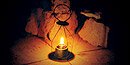Grease-oil lamp Grease-oil lamp