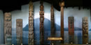 Totem hall at Sitka National Historical Park Totem hall at Sitka National Historical Park