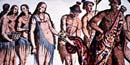 Historic drawing showing Timucua women Historic drawing showing Timucua women