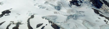 Glaciers on the flanks of Mt Mageik