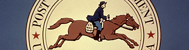 Historic seal of the United States Post Office