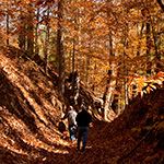 Hikers along Potkopinu