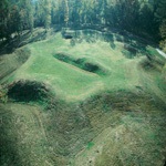 Aerial view of Star Fort by William A. Bake