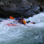 Kayaker on the Obed Wild and Scenic River