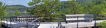 Boardwalk at Lilly Bluff.