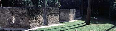 Slave quarters at Kingsley Plantation