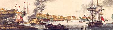 The Port of Nantes, a painting by Fosse