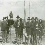 Eight Wisconsin Infantry with Old Abe