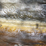 Rock carvings, created by the Tainos can be seen in the Reef Bay valley.