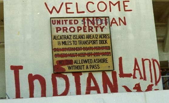 Alcatraz is Indian Land