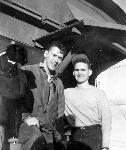 Courtesy of Walter Andersen - Left to right: Walter "Andy" Andersen and Bob Wyman