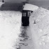 Quonset hut after a snowstorm