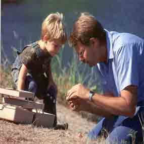 Junior Ranger and Dad