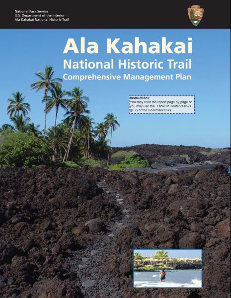 Cover of Comprehensive Management Plan for Ala Kahakai National Historic Trail