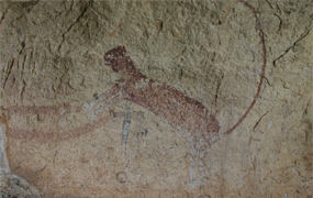 The Panther from which Panther Cave gets its name.