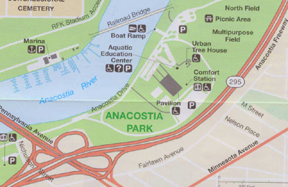 Anacostia Center Map