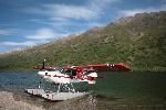 Float Plane on a Lake in Alaska
