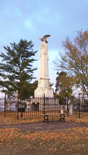 Johnson's gravesite Johnson's gravesite