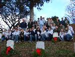 Veterans, Junior ROTC cadets, park staff