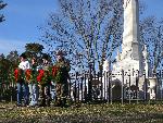 Wreaths for presidential monuments