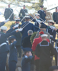 Seven ceremonial wreaths Seven ceremonial wreaths