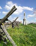 Fences and Monument at Bloody Lane