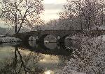 Burnside Bridge in Winter
