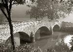 Burnside Bridge Black and White