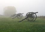 Cannons in the fog