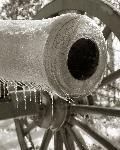 Ice Covered Cannon