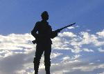 Soldier Monument at Sunrise