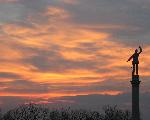 Monument at Sunset