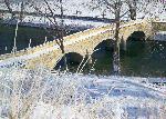 Icy Morning at Burnside Bridge