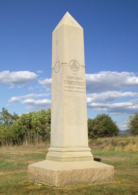 14th Connecticut Infantry Monument