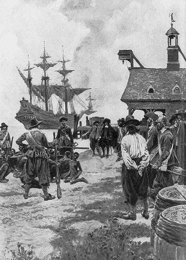 Arrival of African Slaves in English North American Colonies, 1619