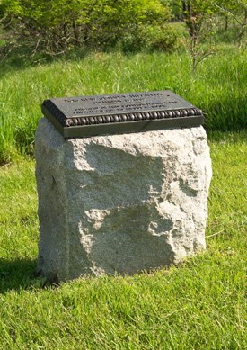 13th New Jersey Volunteer Infantry Monument position 3