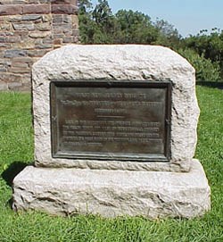 A Third Monument to the 1st New Jersey Brigade
located at Crampton's Gap on South Mountain