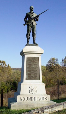 100th Pennsylvania Infantry Monument