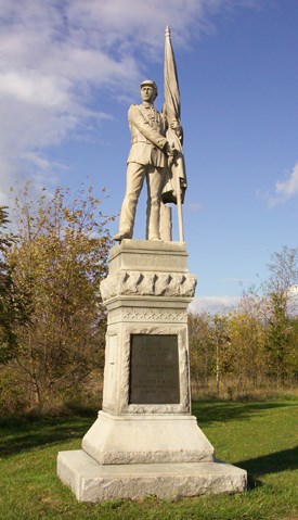125th Pennsylvania Infantry Monument