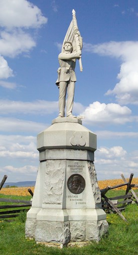 132nd Pennsylvania Volunteer Infantry Monument