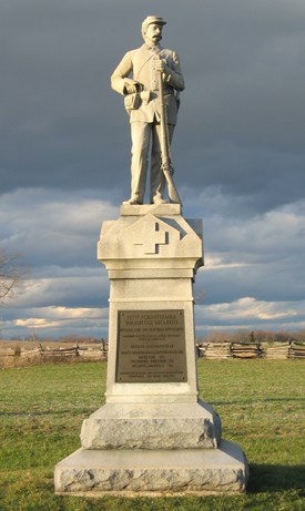 137th Pennsylvania Infantry Monument