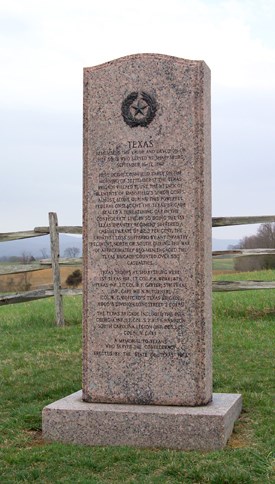 Texas State Monument at Antietam